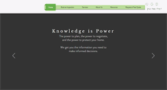 Desktop Screenshot of greenscenehomeinspections.com